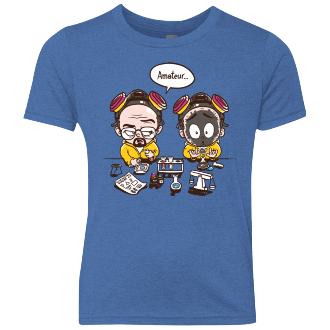 T-Shirts Vintage Royal / YXS My First Science kit Youth Triblend T-Shirt