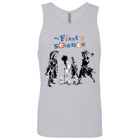 T-Shirts Heather Grey / S My First Science Men's Premium Tank Top