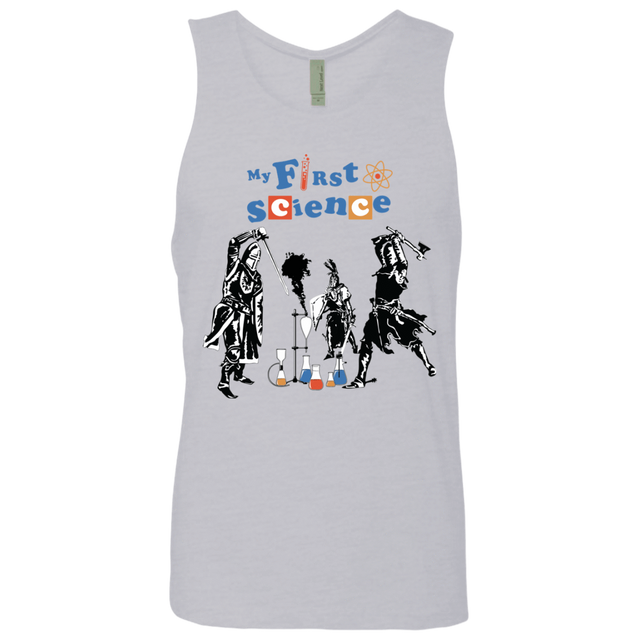 T-Shirts Heather Grey / S My First Science Men's Premium Tank Top