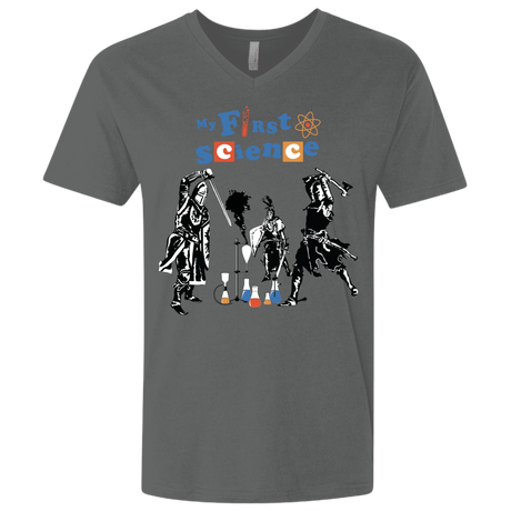T-Shirts Heavy Metal / X-Small My First Science Men's Premium V-Neck