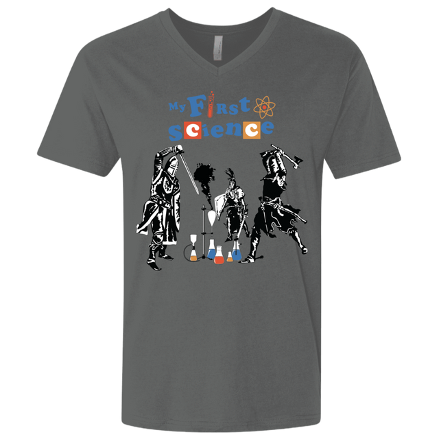 T-Shirts Heavy Metal / X-Small My First Science Men's Premium V-Neck