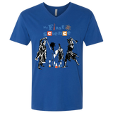 T-Shirts Royal / X-Small My First Science Men's Premium V-Neck