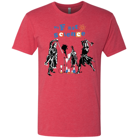 T-Shirts Vintage Red / S My First Science Men's Triblend T-Shirt