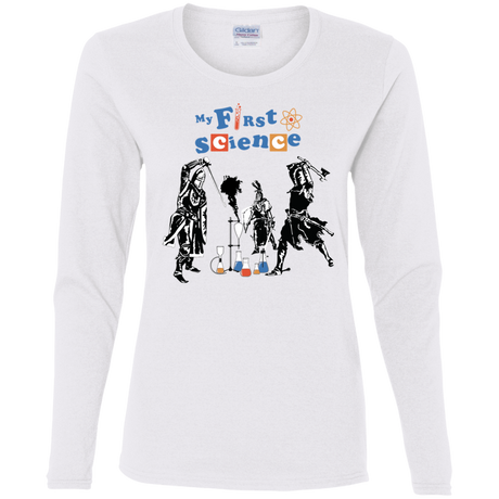 T-Shirts White / S My First Science Women's Long Sleeve T-Shirt