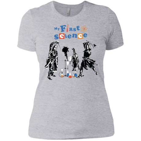 T-Shirts Heather Grey / X-Small My First Science Women's Premium T-Shirt