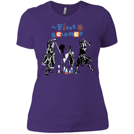 T-Shirts Purple Rush/ / X-Small My First Science Women's Premium T-Shirt