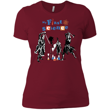 T-Shirts Scarlet / X-Small My First Science Women's Premium T-Shirt