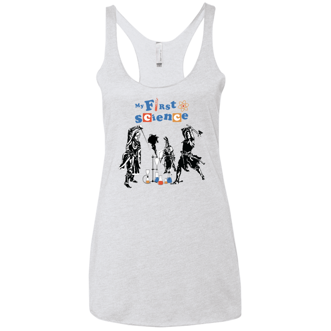 My First Science Women's Triblend Racerback Tank