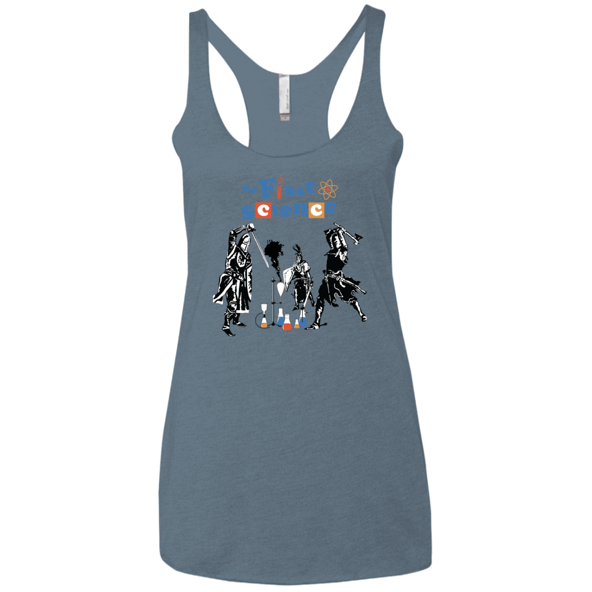 My First Science Women's Triblend Racerback Tank