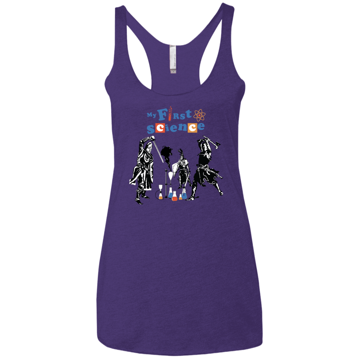 My First Science Women's Triblend Racerback Tank