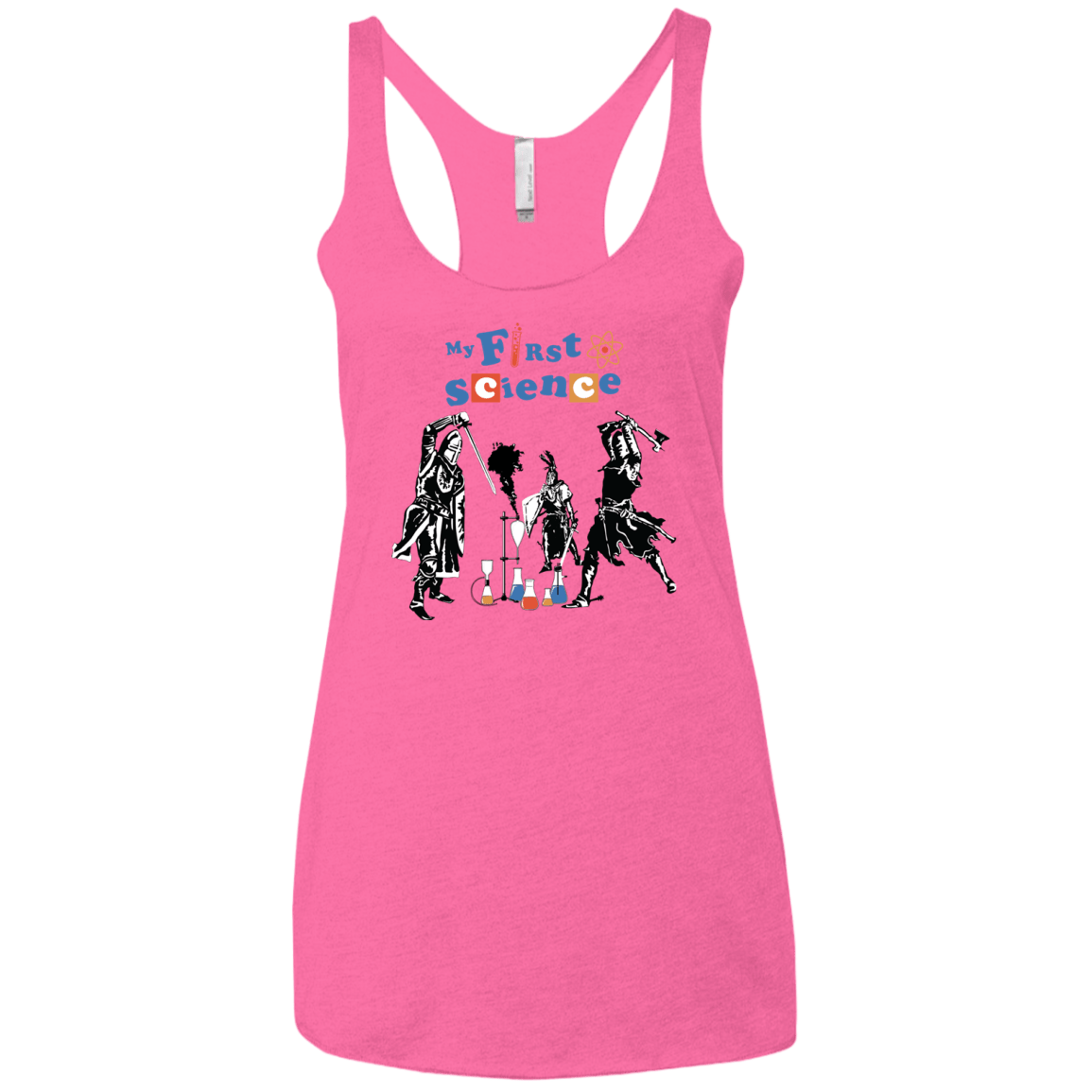 My First Science Women's Triblend Racerback Tank