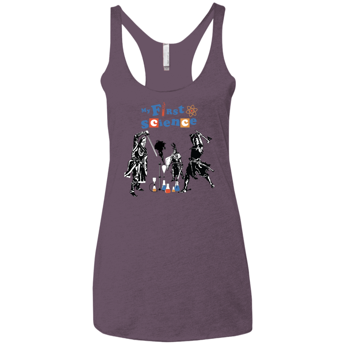 My First Science Women's Triblend Racerback Tank