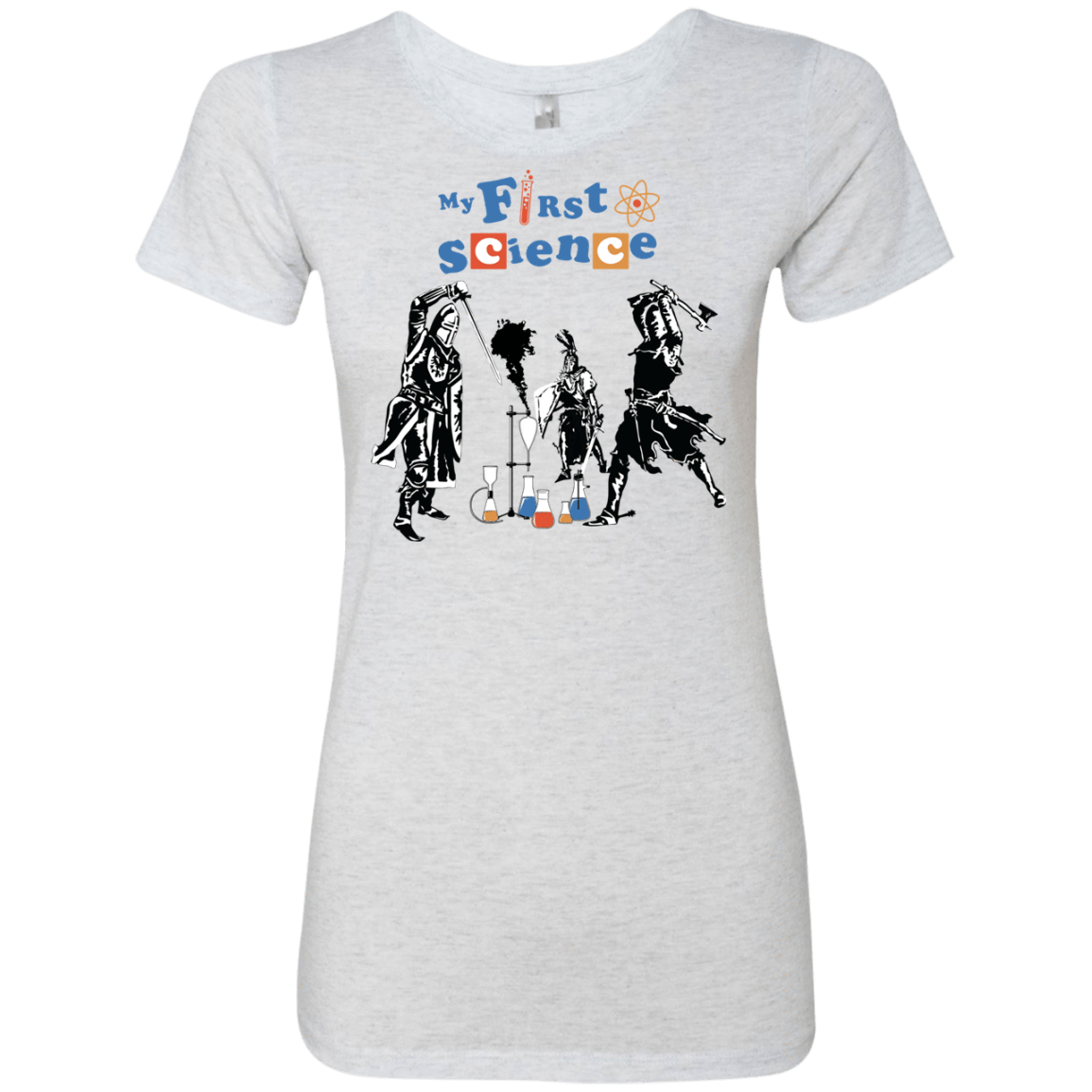 T-Shirts Heather White / S My First Science Women's Triblend T-Shirt