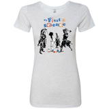 T-Shirts Heather White / S My First Science Women's Triblend T-Shirt