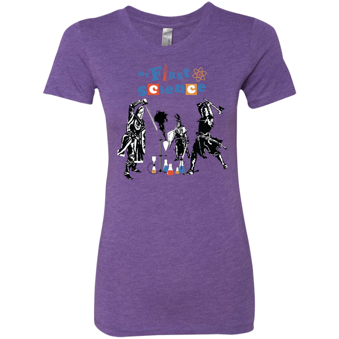 T-Shirts Purple Rush / S My First Science Women's Triblend T-Shirt