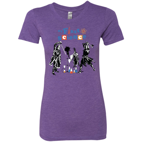 T-Shirts Purple Rush / S My First Science Women's Triblend T-Shirt