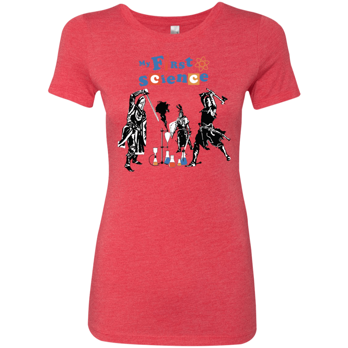 T-Shirts Vintage Red / S My First Science Women's Triblend T-Shirt