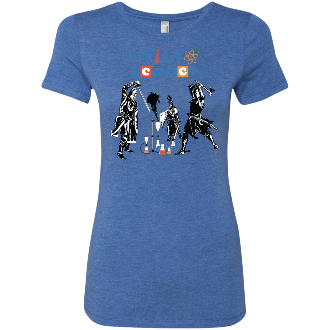 T-Shirts Vintage Royal / S My First Science Women's Triblend T-Shirt
