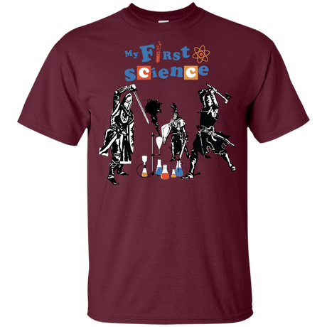 T-Shirts Maroon / YXS My First Science Youth T-Shirt