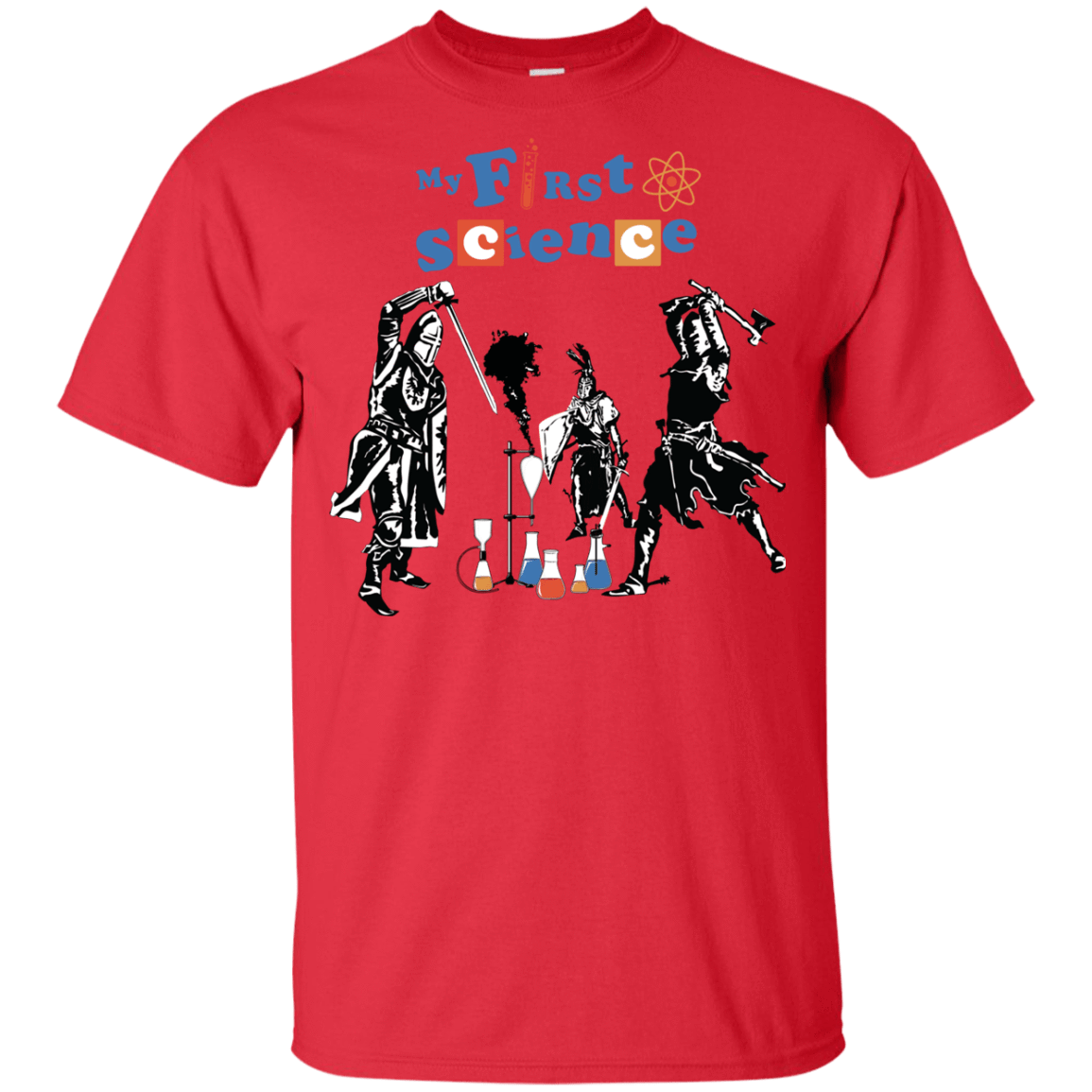 T-Shirts Red / YXS My First Science Youth T-Shirt