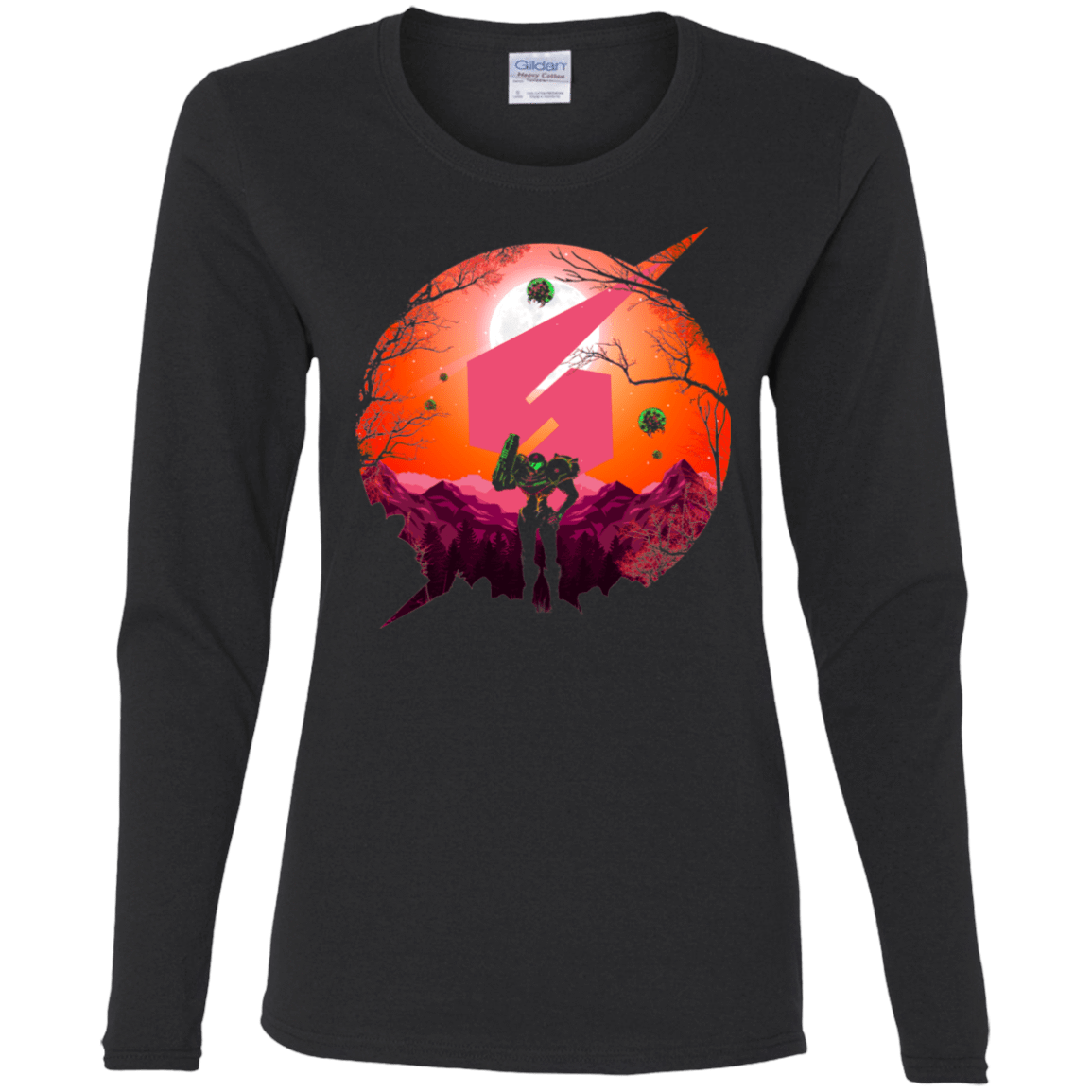 T-Shirts Black / S My Galaxy Women's Long Sleeve T-Shirt