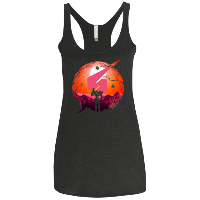T-Shirts Vintage Black / X-Small My Galaxy Women's Triblend Racerback Tank