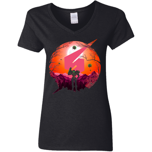 T-Shirts Black / S My Galaxy Women's V-Neck T-Shirt