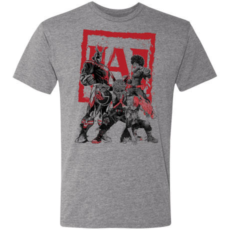 T-Shirts Premium Heather / S My Heroes sumi-e Men's Triblend T-Shirt