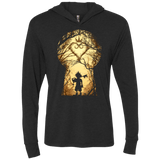 T-Shirts Vintage Black / X-Small My Kingdom Triblend Long Sleeve Hoodie Tee