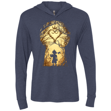 T-Shirts Vintage Navy / X-Small My Kingdom Triblend Long Sleeve Hoodie Tee