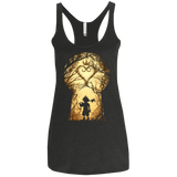 T-Shirts Vintage Black / X-Small My Kingdom Women's Triblend Racerback Tank