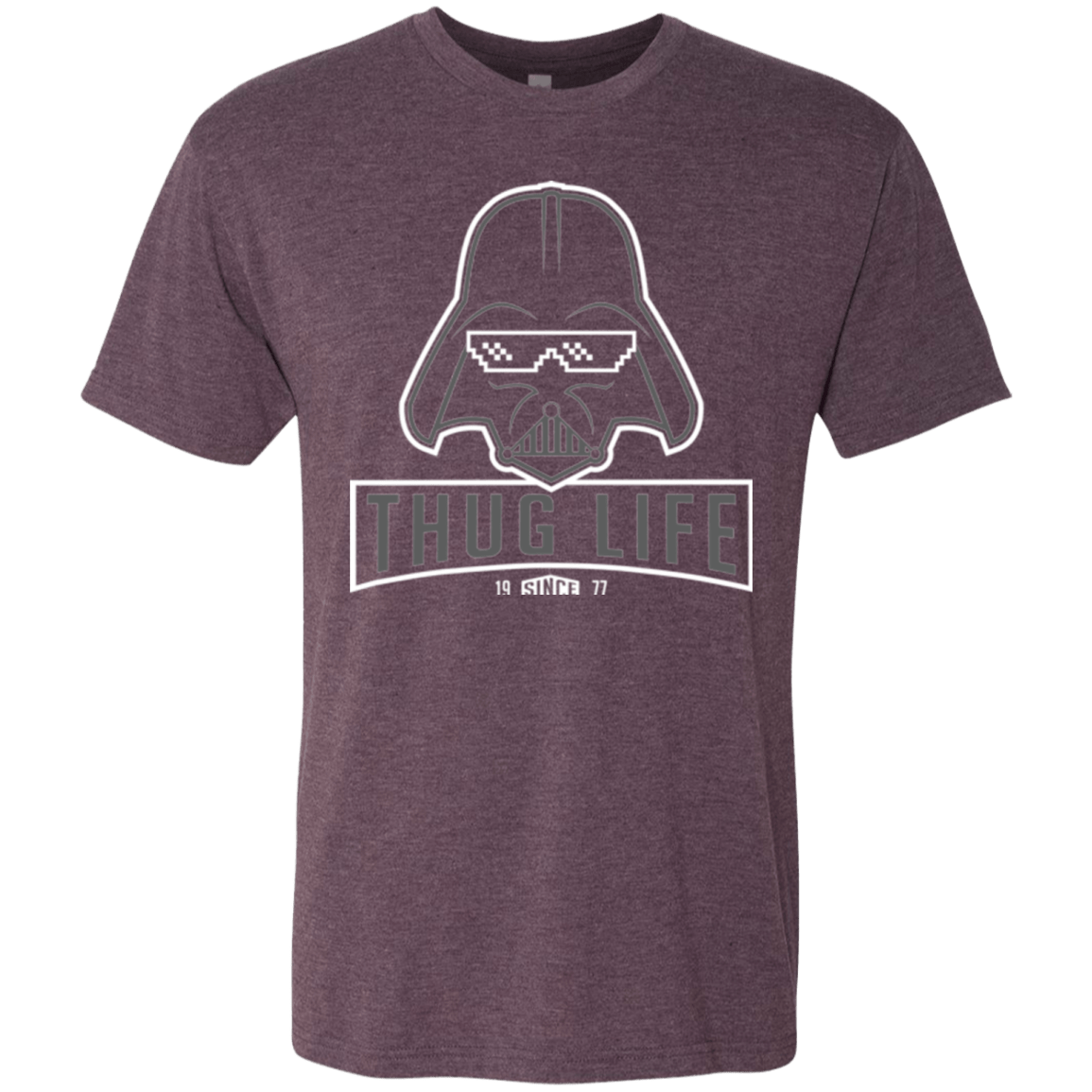 T-Shirts Vintage Purple / Small My Life (1) Men's Triblend T-Shirt