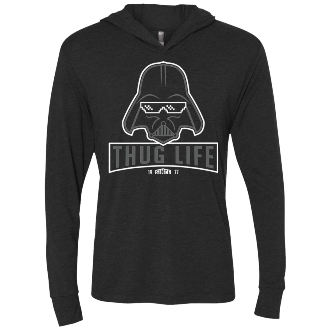 T-Shirts Vintage Black / X-Small My Life (1) Triblend Long Sleeve Hoodie Tee