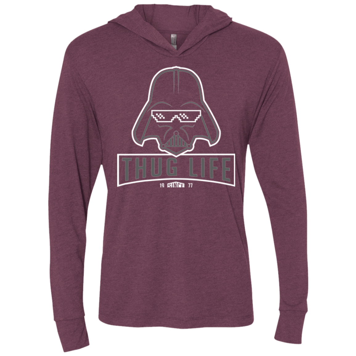 T-Shirts My Life (1) Triblend Long Sleeve Hoodie Tee