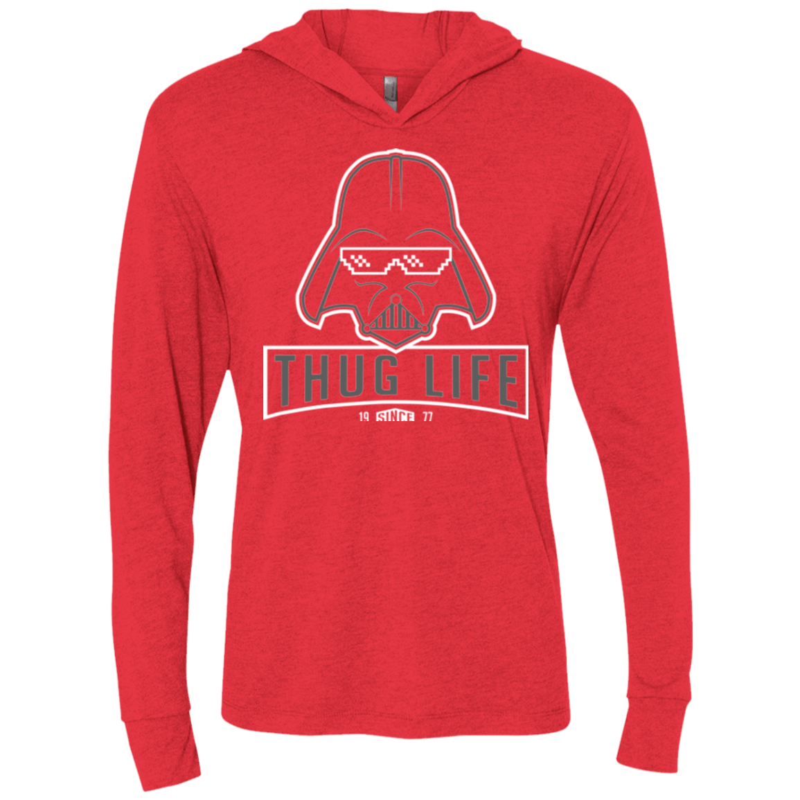 T-Shirts Vintage Red / X-Small My Life (1) Triblend Long Sleeve Hoodie Tee