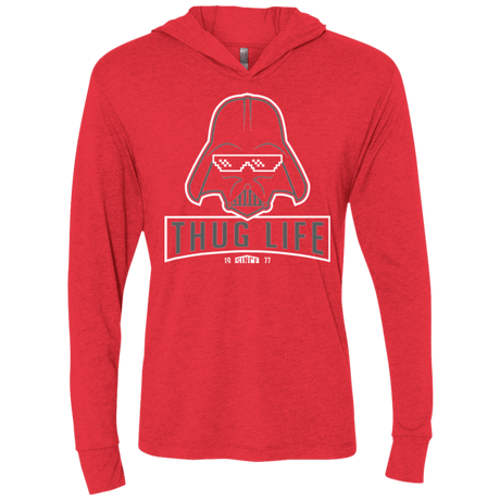 T-Shirts Vintage Red / X-Small My Life (1) Triblend Long Sleeve Hoodie Tee