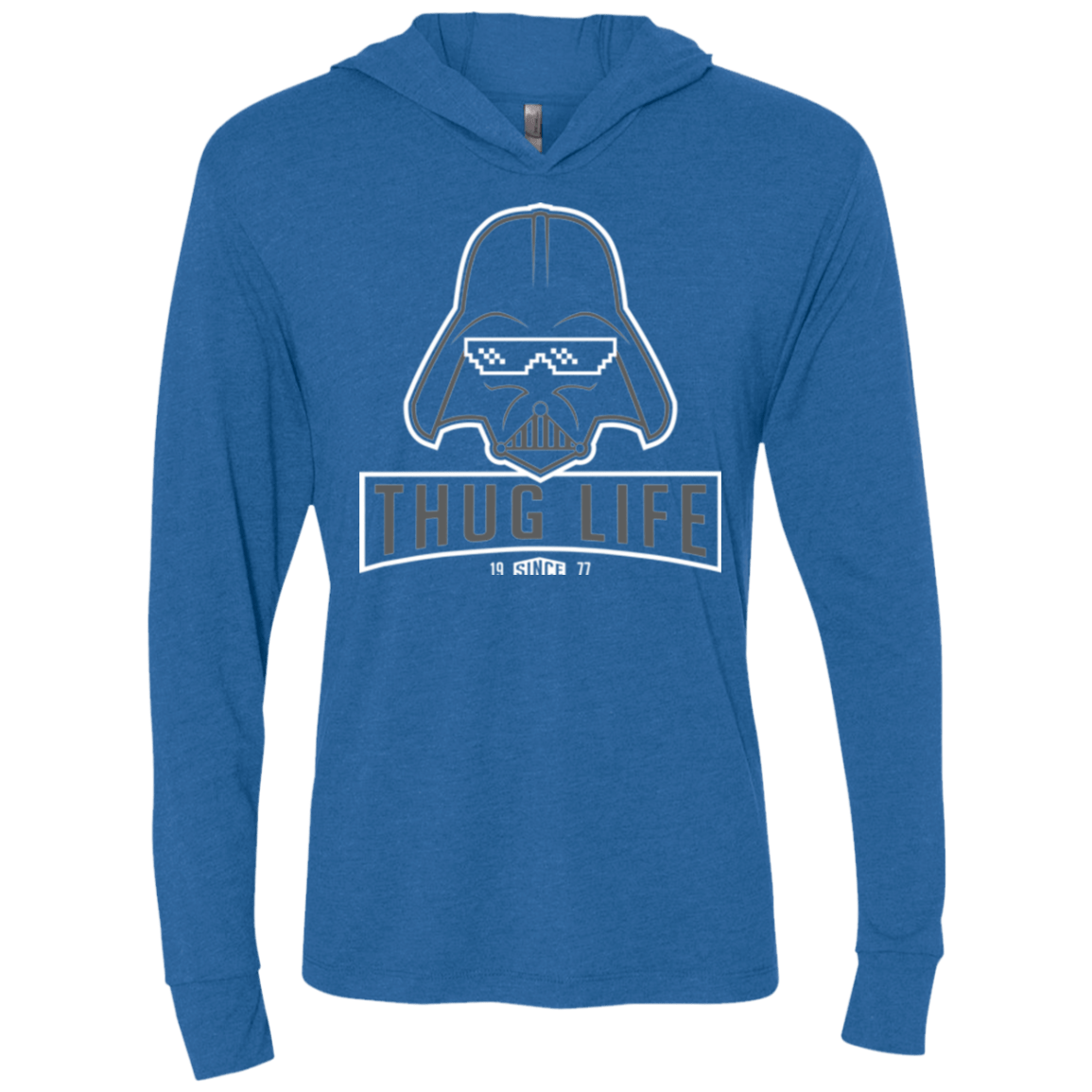 T-Shirts Vintage Royal / X-Small My Life (1) Triblend Long Sleeve Hoodie Tee