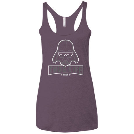 T-Shirts Vintage Purple / X-Small My Life (1) Women's Triblend Racerback Tank