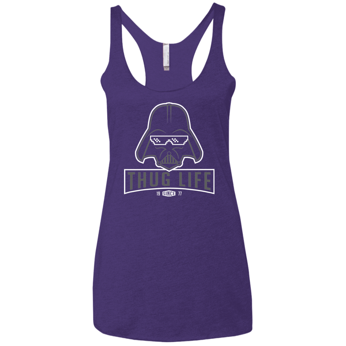 T-Shirts Purple / X-Small My Life Women's Triblend Racerback Tank