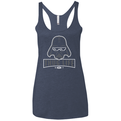 T-Shirts Vintage Navy / X-Small My Life Women's Triblend Racerback Tank