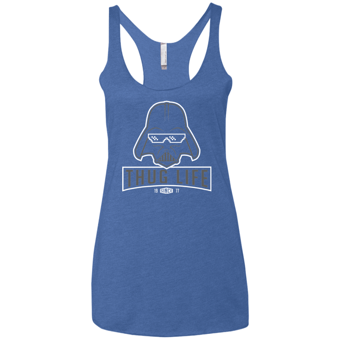 T-Shirts Vintage Royal / X-Small My Life Women's Triblend Racerback Tank