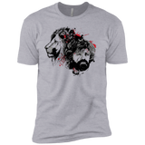 T-Shirts Heather Grey / YXS MY LION Boys Premium T-Shirt
