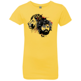 T-Shirts Vibrant Yellow / YXS MY LION Girls Premium T-Shirt