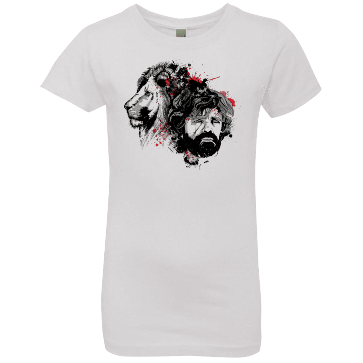 T-Shirts White / YXS MY LION Girls Premium T-Shirt