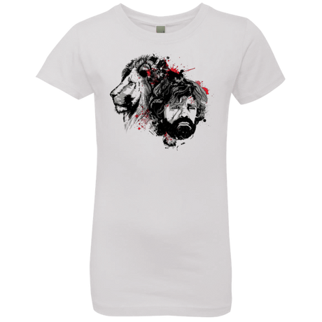 T-Shirts White / YXS MY LION Girls Premium T-Shirt