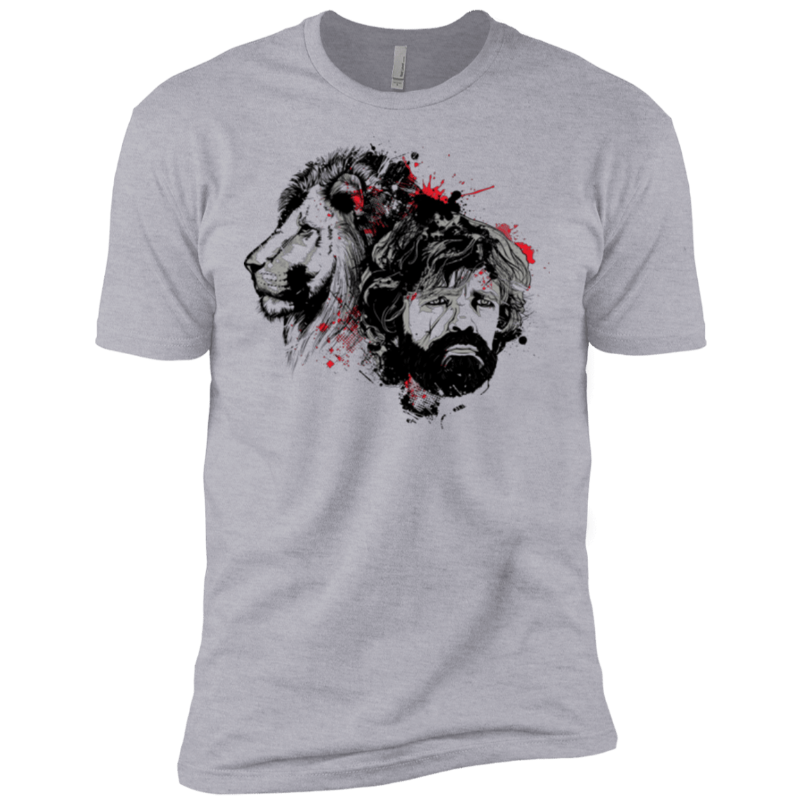 T-Shirts Heather Grey / X-Small MY LION Men's Premium T-Shirt