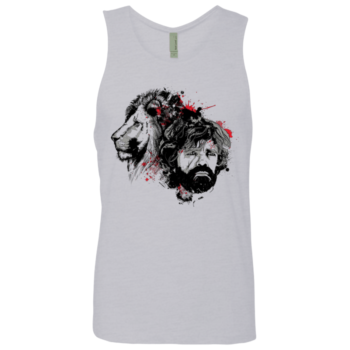 T-Shirts Heather Grey / Small MY LION Men's Premium Tank Top