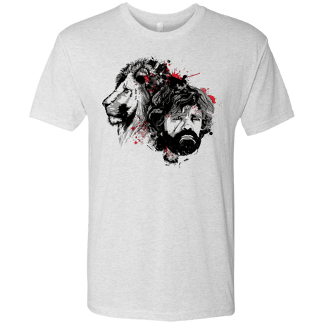 T-Shirts Heather White / Small MY LION Men's Triblend T-Shirt