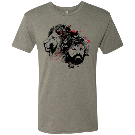 T-Shirts Venetian Grey / Small MY LION Men's Triblend T-Shirt