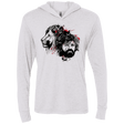 T-Shirts Heather White / X-Small MY LION Triblend Long Sleeve Hoodie Tee